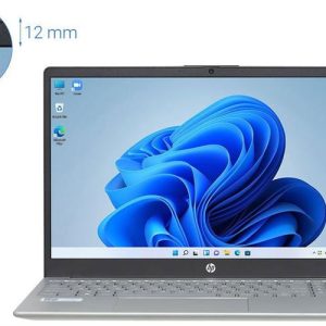 Góc nghiêng Laptop HP 15 fc0023au r5 7520u d0bh1pa hiển thị Windows 11 mượt mà