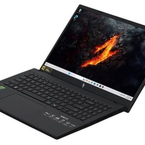 Laptop Acer Gaming Nitro V 15 ANV15 41 R2UP màu đen thiết kế hầm hố cho game thủ