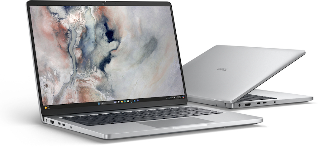 Laptop Dell Pro 14 Premium với màn hình Tandem OLED và bộ vi xử lý Intel Panther Lake mạnh mẽ