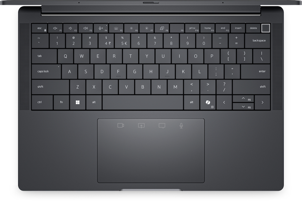 Hai chiếc laptop Dell Pro 14 Premium màu xám không gian đặt cạnh nhau